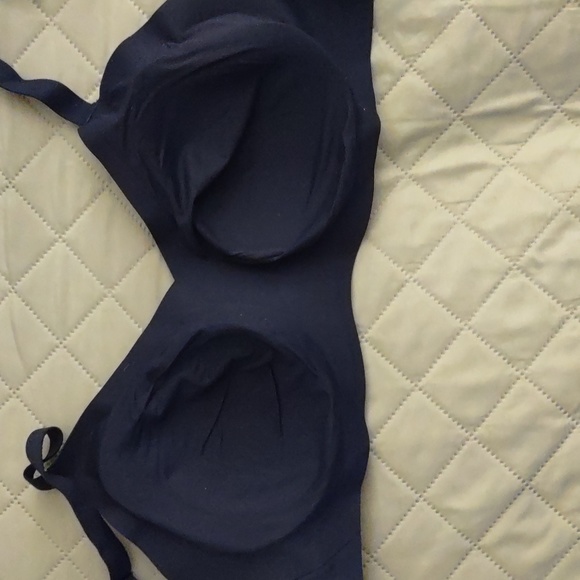 NWT Knix V-Neck Padded Bra color Midnight size 7 - Picture 7 of 9